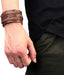 Pulsera de cuero para hombre - Quierox - Tienda Online