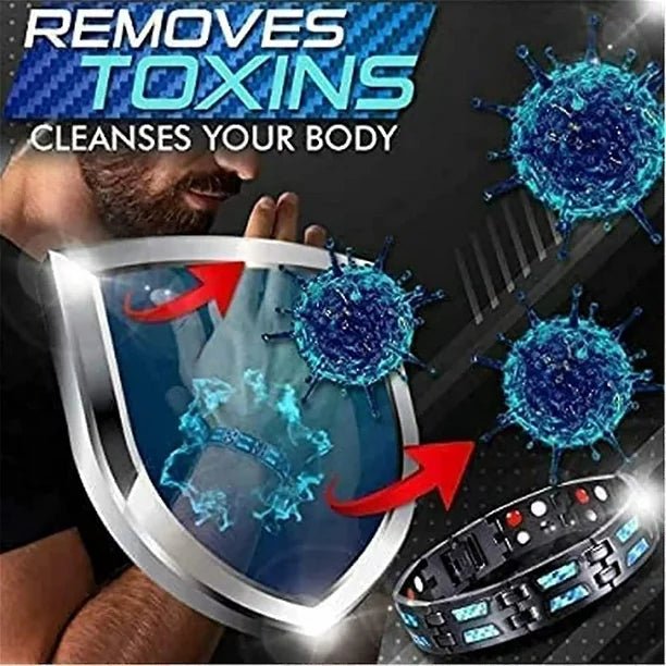 Pulsera magnética de potencia de titanio - Quierox - Tienda Online