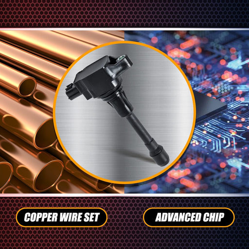 RANSOTO Bobina de encendido y bujía de iridio compatible con Nissan Altima Cube Rogue - Quierox - Tienda Online