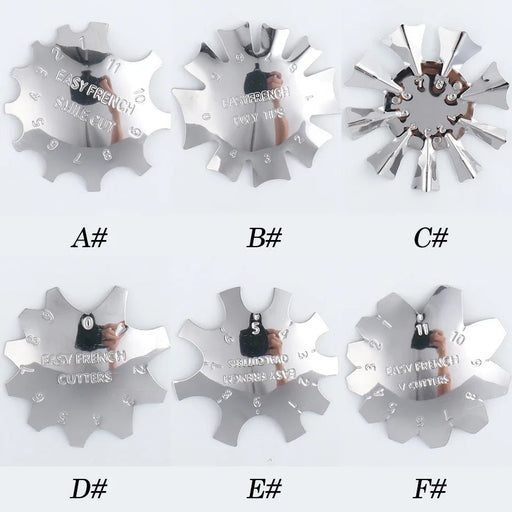 Recortador en forma de línea de acero inoxidable para decoración de uñas - Quierox - Tienda Online