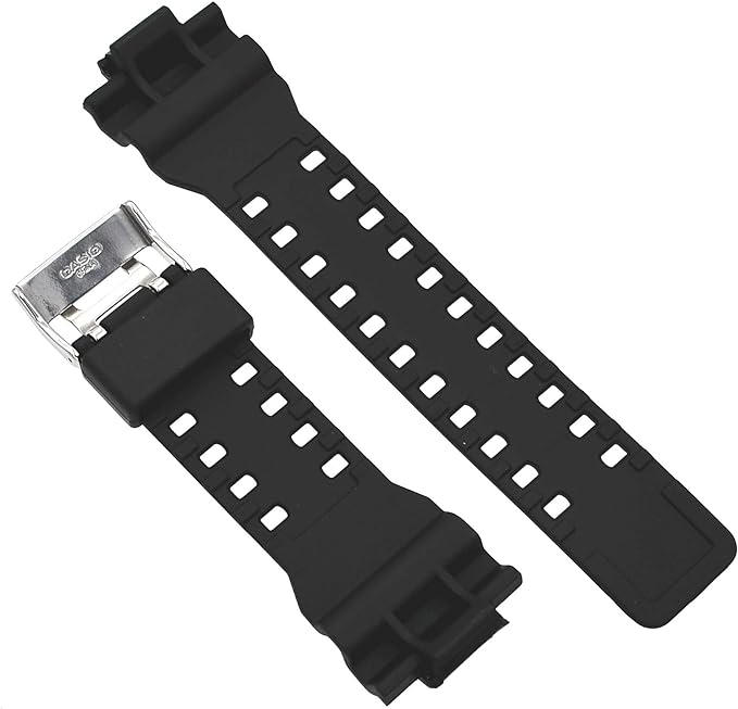 Repuesto genuino para correa de reloj, correa negra de 0.630 in, Casio - Quierox - Tienda Online