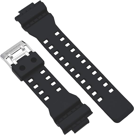 Repuesto genuino para correa de reloj, correa negra de 0.630 in, Casio - Quierox - Tienda Online