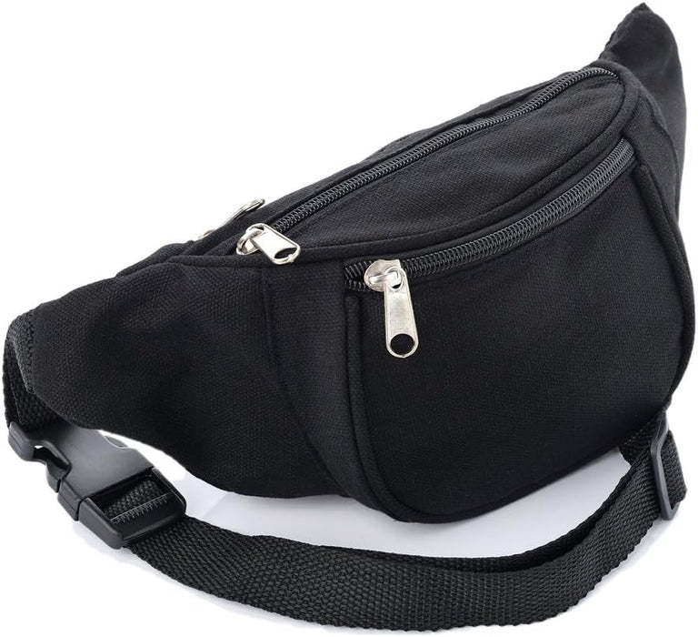 Riñonera de tela negra - Quierox - Tienda Online