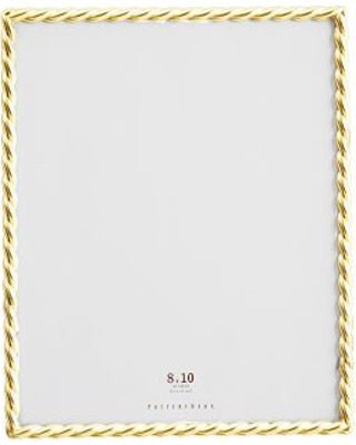 Rope Plated Frame, Gold - 8 x 10" - Quierox - Tienda Online