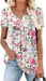 ROSELINLIN - Camisas de manga corta para mujer, ajuste holgado - Quierox - Tienda Online