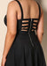 ROSIANNA Vestidos cortos sin mangas con espalda descubierta - Quierox - Tienda Online