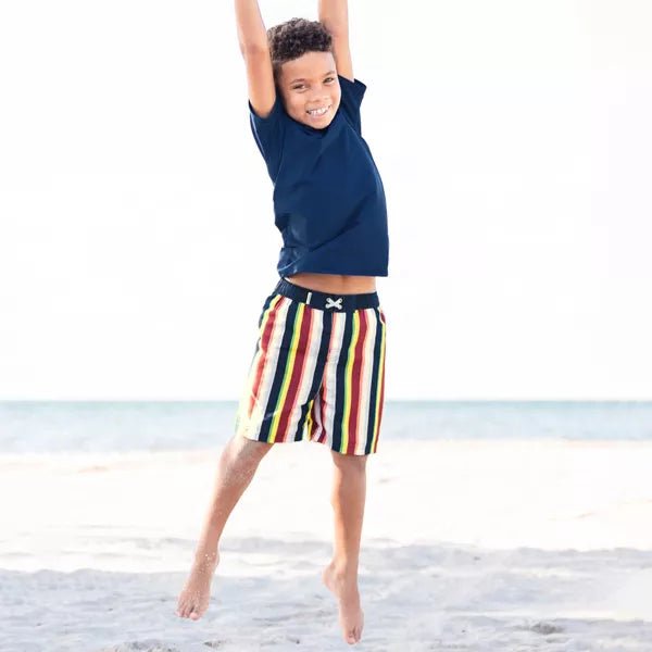 RuggedButts Bañador a rayas para niños - Quierox - Tienda Online
