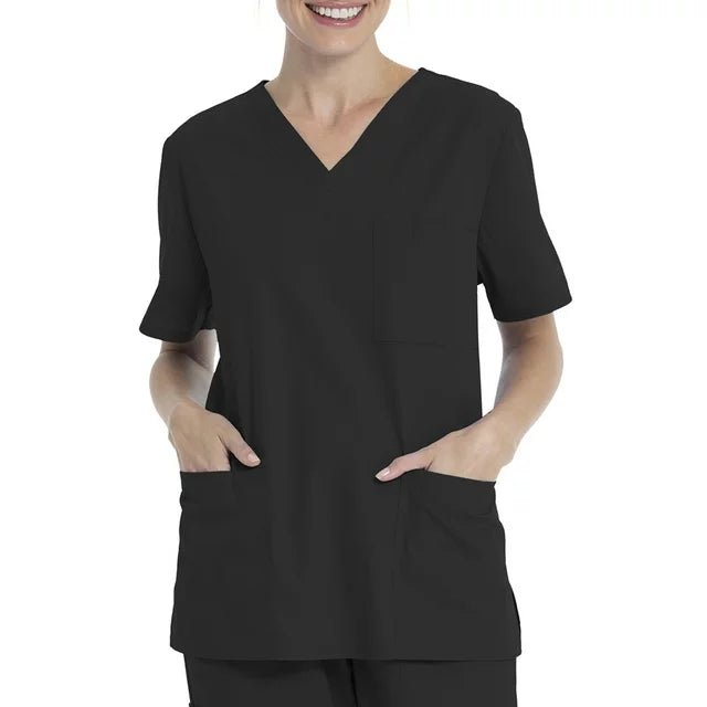 Scrubstar Camiseta Médica Unisex Sólida con Cuello en V - Quierox - Tienda Online