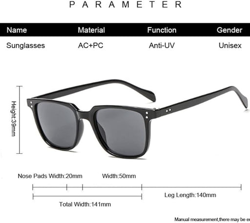 Sheen Kelly Gafas De Sol cuadradas para hombre para conducir - Quierox - Tienda Online