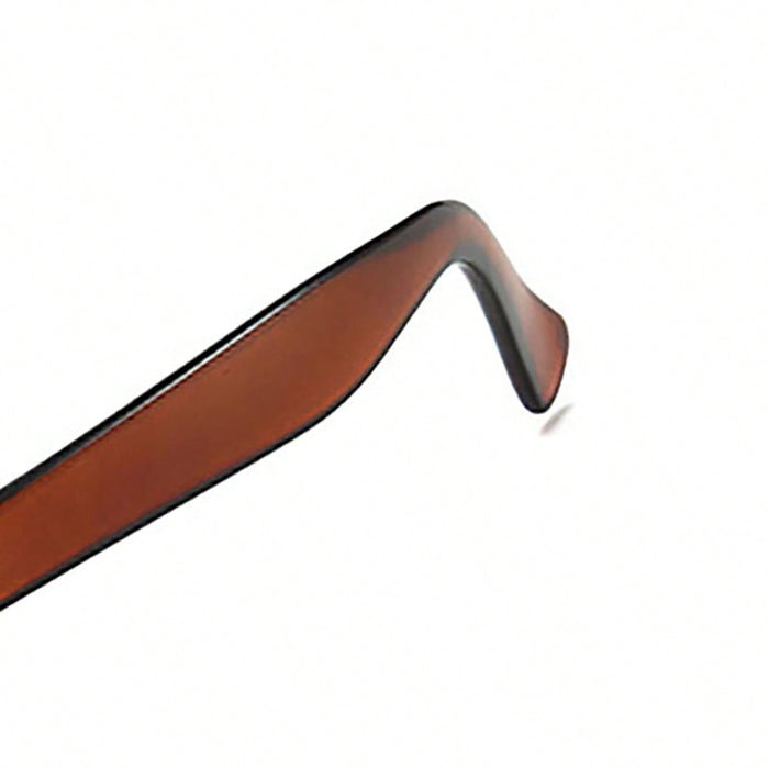 Shein 1 pieza gafas de sol de doble capa redondas estilo steampunk abatibles vintage - Quierox - Tienda Online