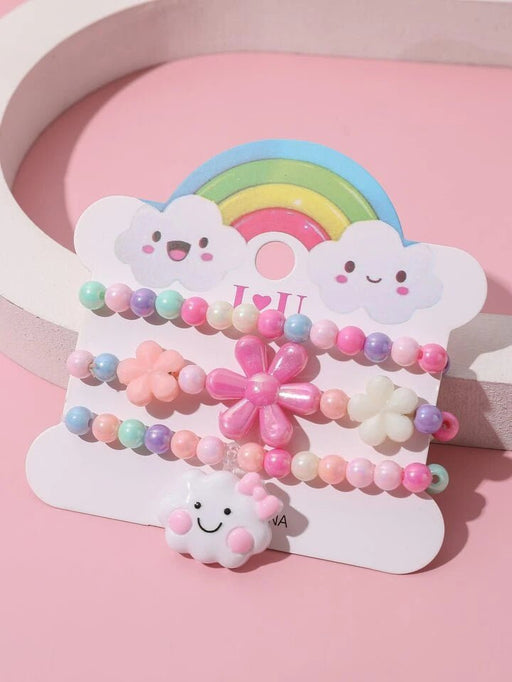 SHEIN 1 piezas acrílico Pulsera con cuenta Set - Quierox - Tienda Online