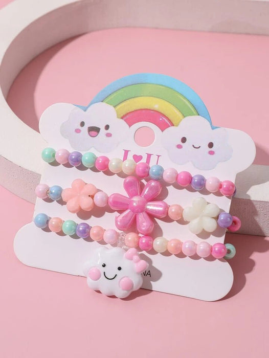SHEIN 1 piezas acrílico Pulsera con cuenta Set - Quierox - Tienda Online
