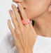 SHEIN 2 piezas anillo ancho unicolor - Quierox - Tienda Online
