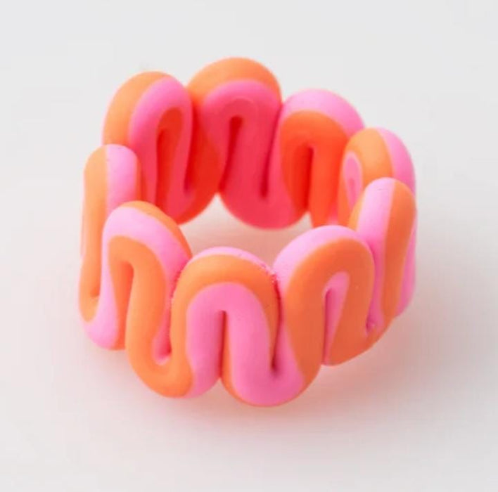 SHEIN 2 piezas anillo ancho unicolor - Quierox - Tienda Online