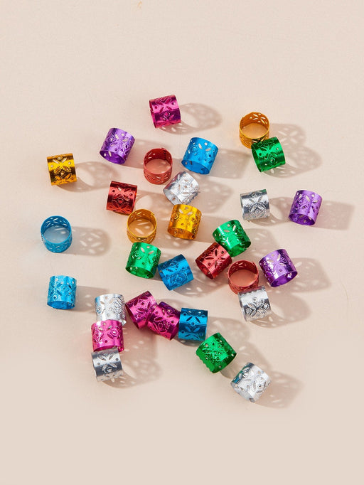 Shein 30 piezas accesorio para el cabello hueco de color aleatorio para niñas pequeñas - Quierox - Tienda Online