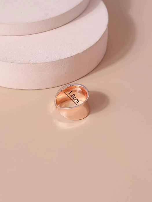 SHEIN Anillo unicolor simple - Quierox - Tienda Online