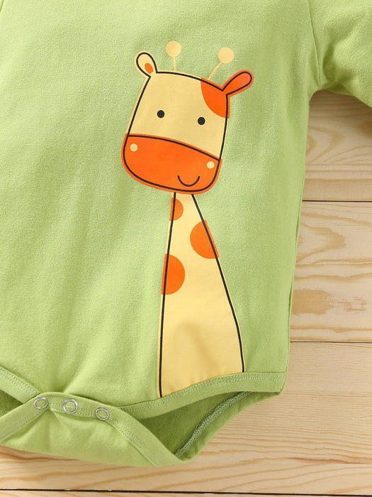 SHEIN Body con estampado de jirafa de dibujos animados - Quierox - Tienda Online