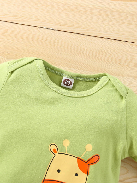 SHEIN Body con estampado de jirafa de dibujos animados - Quierox - Tienda Online