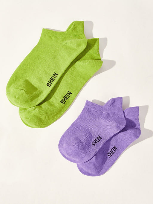 SHEIN Conjunto de calcetines tobilleros para padres e hijos - Quierox - Tienda Online