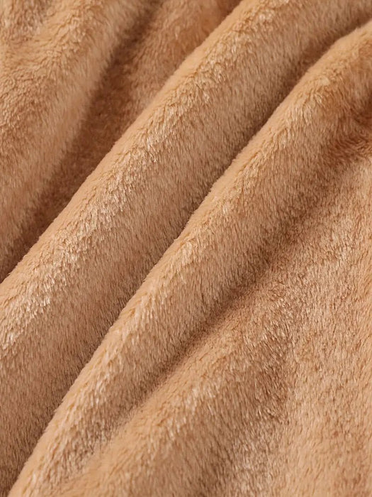 SHEIN Conjunto De Sudadera Con Capucha Y Pantalones Forrados Con Patrón De Oso - Quierox - Tienda Online