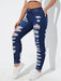 SHEIN Essnce Skinny Jeans Desgastados - Quierox - Tienda Online