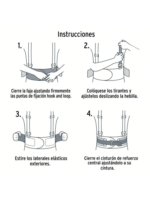 SHEIN Fajas lumbares con tercer cinturón - Quierox - Tienda Online