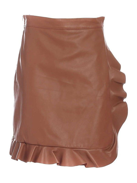 Shein- Falda De Cuero - Quierox - Tienda Online