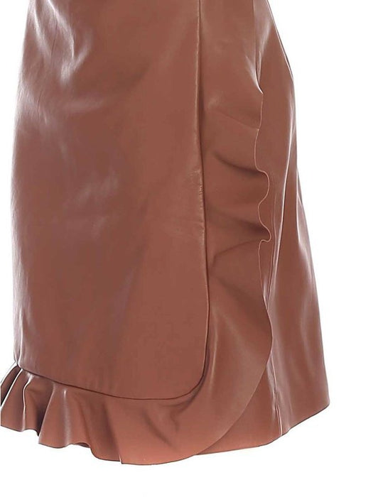 Shein- Falda De Cuero - Quierox - Tienda Online