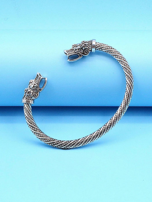 SHEIN Hombres Pulsera abierta dragón con diseño - Quierox - Tienda Online