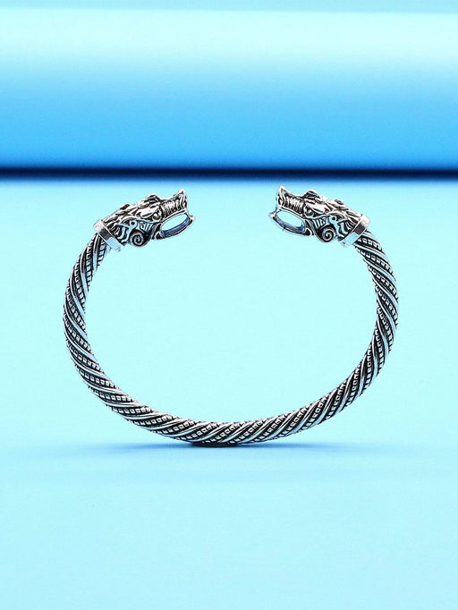 SHEIN Hombres Pulsera abierta dragón con diseño - Quierox - Tienda Online