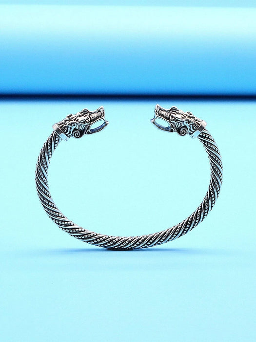 SHEIN Hombres Pulsera abierta dragón con diseño - Quierox - Tienda Online