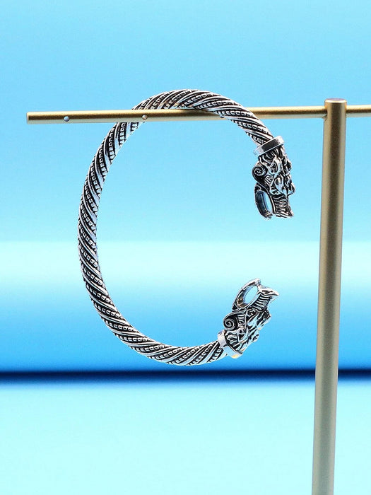 SHEIN Hombres Pulsera abierta dragón con diseño - Quierox - Tienda Online