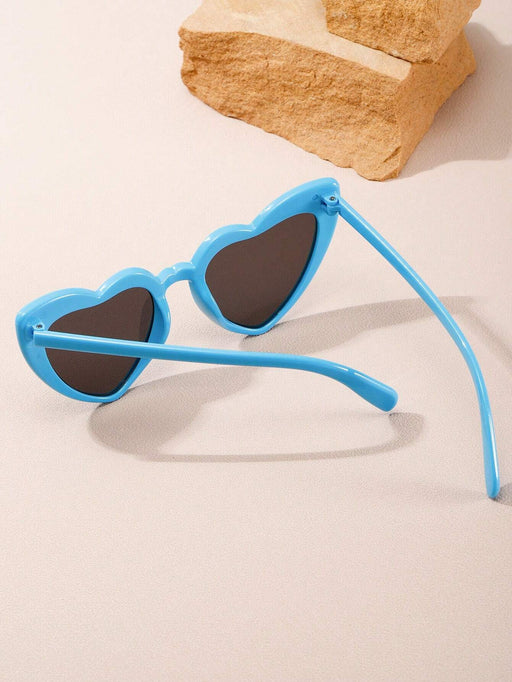 SHEIN Lentes De Sol Con Forma De Corazón Estilo Fiesta De Verano - Quierox - Tienda Online