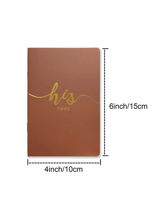 Shein Libros de votos para bodas para él y para ella - Quierox - Tienda Online