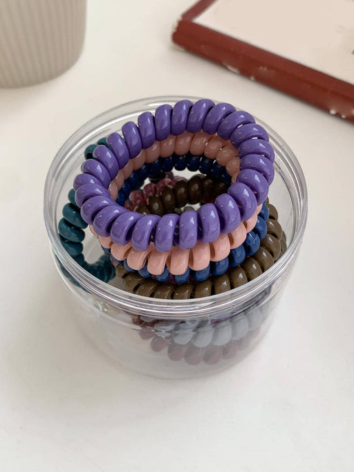 SHEIN Mujer 10 piezas Cintas para el pelo de colores versátil alambre de bobina - Quierox - Tienda Online