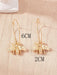 Shein Pendientes colgantes con decoración de abeja - Quierox - Tienda Online