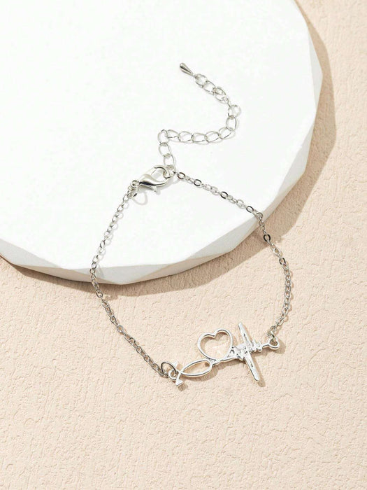 SHEIN Pulsera Infantil De Moda Color Plateado - Quierox - Tienda Online