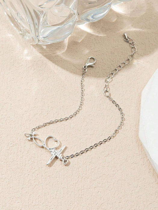 SHEIN Pulsera Infantil De Moda Color Plateado - Quierox - Tienda Online