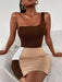 SHEIN Slayr One Shoulder Bodycon Dress - Quierox - Tienda Online