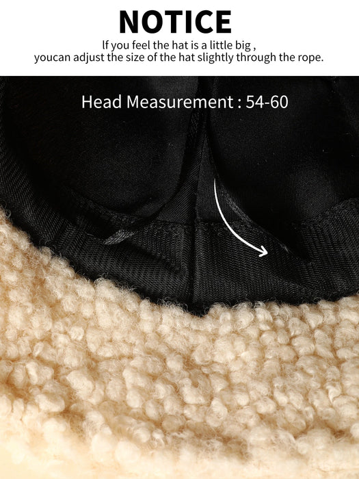 SHEIN Sombrero con oso de dibujos animados de patchwork - Quierox - Tienda Online