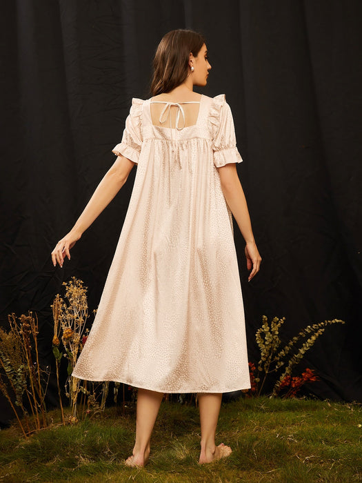 SHEIN Vestido de dormir con botones Modelly Dálmata - Quierox - Tienda Online