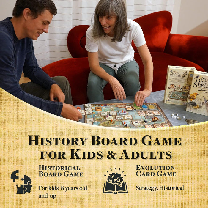 Sobre el origen de las especies | Un juego de mesa de investigación evolutiva de Artana Games - Quierox - Tienda Online