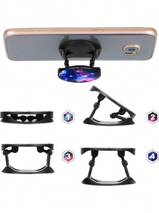 Soporte de agarre para teléfono con temática de galaxia colorida - Quierox - Tienda Online