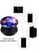 Soporte de agarre para teléfono con temática de galaxia colorida - Quierox - Tienda Online