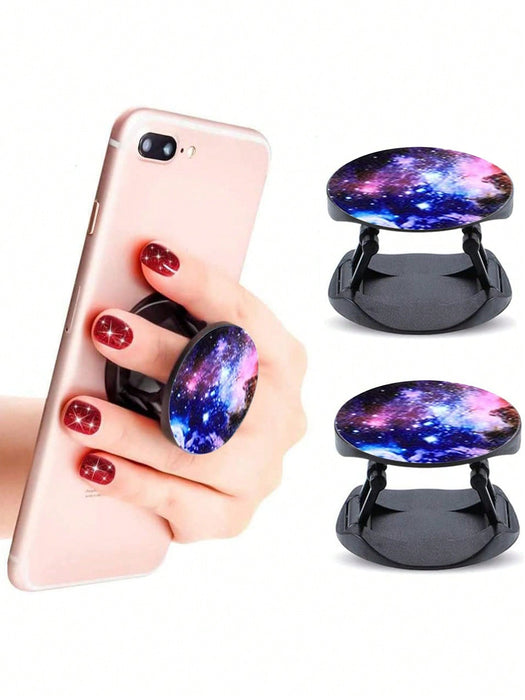 Soporte de agarre para teléfono con temática de galaxia colorida - Quierox - Tienda Online