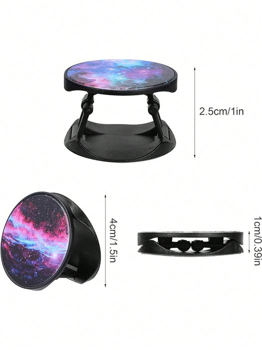 Soporte de agarre para teléfono con temática de galaxia colorida - Quierox - Tienda Online