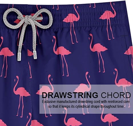 STIVALI bañador moderno con diseño de flamenco con cintura elástica - Quierox - Tienda Online