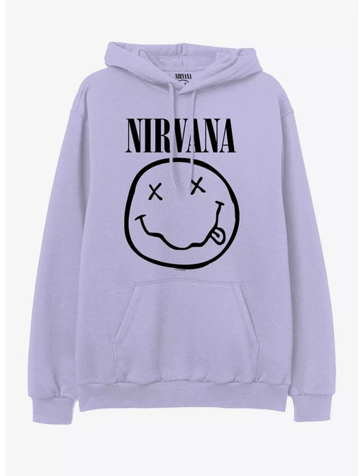 Sudadera con capucha Nirvana Pastel Smile - Quierox - Tienda Online