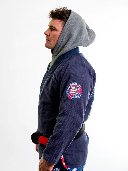 SUPERNATURAL SURVIVAL GEAR: Choke N'Dye Navy Gi (ejecución limitada) - Quierox - Tienda Online