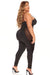 Sweet Attraction Jumpsuit - Black - Quierox - Tienda Online